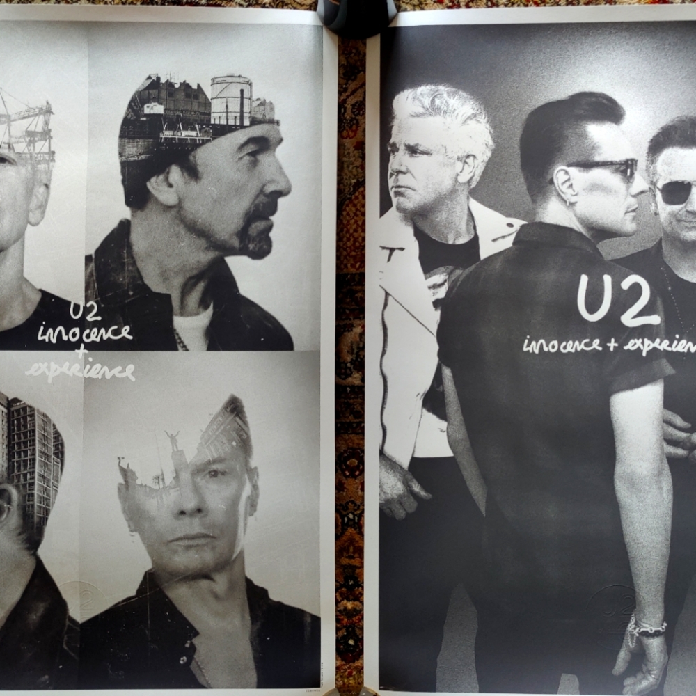 Set Of Three U2 Innocence + Experience Original Prints